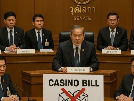 Comisia senatului din Thailanda respinge proiectul de lege privind cazinourile, dar legislația ar putea reveni
