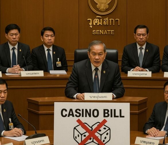 Comisia senatului din Thailanda respinge proiectul de lege privind cazinourile, dar legislația ar putea reveni