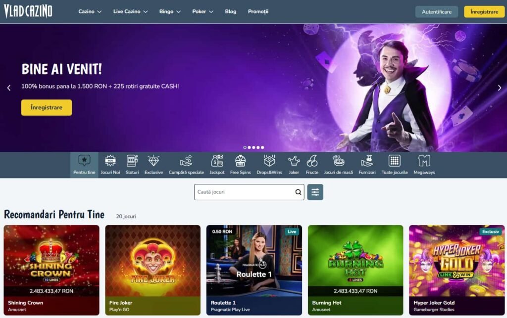 Vlad Casino Cashbackbonus