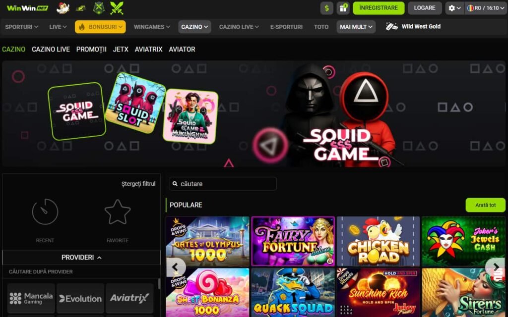WinWin.bet casino Pagina principală