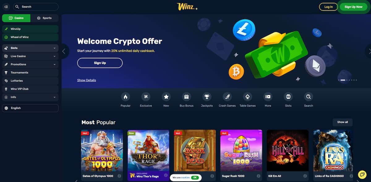Winz.io Casino